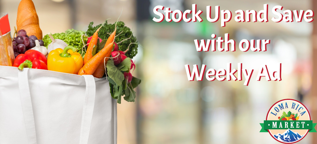 Stock up & save with our weekly ad!